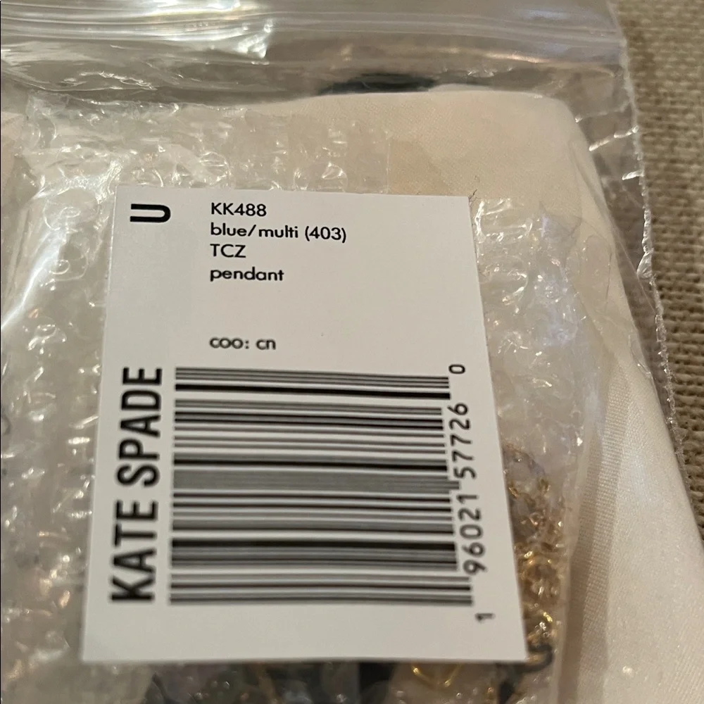 kate spade Bursting Blooms Pendant Necklace/NWT